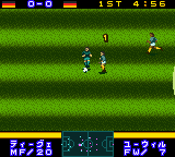 World Soccer GB 2000 (Japan) In game screenshot